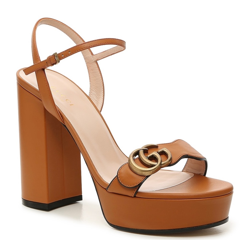GUCCI MARMONT 85 PLATFORM SANDAL
